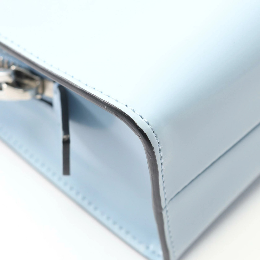Prada Blue SPAZZOLATO Edition Handbag Leather - Picture 5 of 6